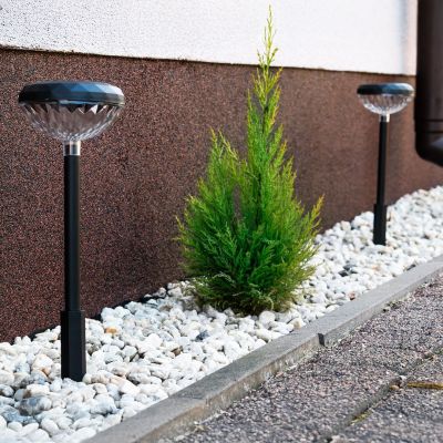 Milagro Tom lampa solarna stojąca 1x0,1 W czarny EKO1452