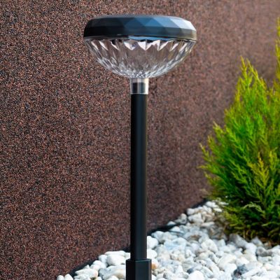 Milagro Tom lampa solarna stojąca 1x0,1 W czarny EKO1452