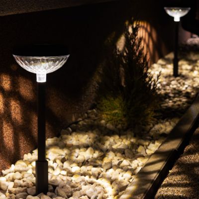 Milagro Tom lampa solarna stojąca 1x0,1 W czarny EKO1452