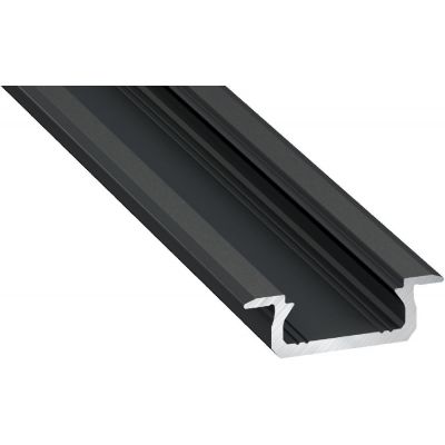 Milagro profil do taśmy LED 100 cm czarny EKPR6381