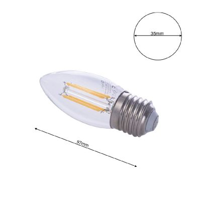 Milagro żarówka LED 1x4 W 2700 K E27 EKZF003