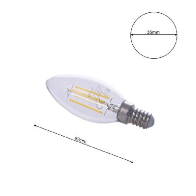 Milagro żarówka LED 1x4 W 4000 K E14 EKZF0964