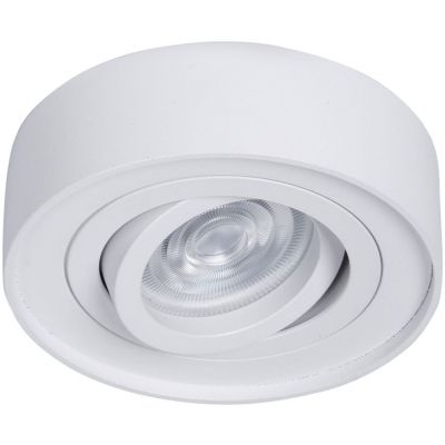 Milagro Nusa lampa podsufitowa 1x8W biała ML0015