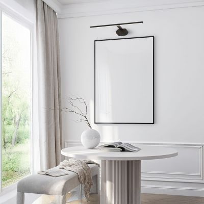 Milagro Prado kinkiet 1x11 W czarny ML1002