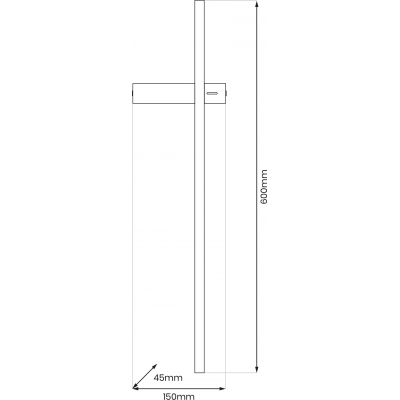 Milagro Vision kinkiet 1x8 W czarny ML1007