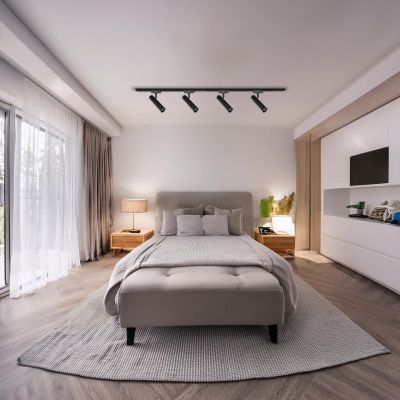 Milagro Margo lampa do szynoprzewodów 1x17 W czarny ML1119