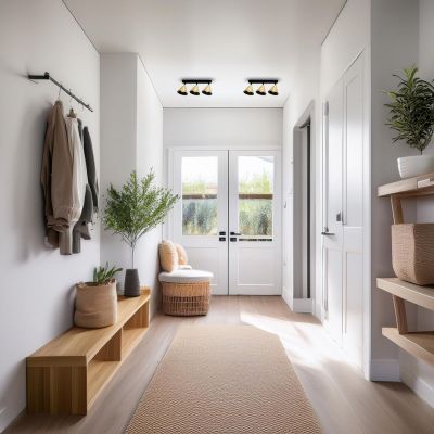 Milagro Cone lampa podsufitowa 3x10 W czarna-złota ML1122