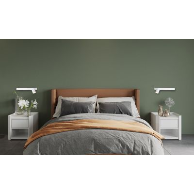 Milagro Magnet kinkiet 1x5 W biały ML1128