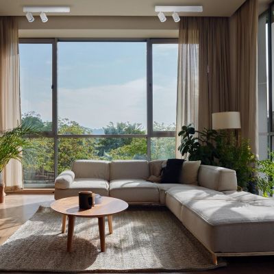 Milagro Magnet lampa podsufitowa 2x5 W biała ML1133