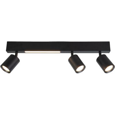 Milagro Magnet lampa podsufitowa 3x5 W czarna ML1134