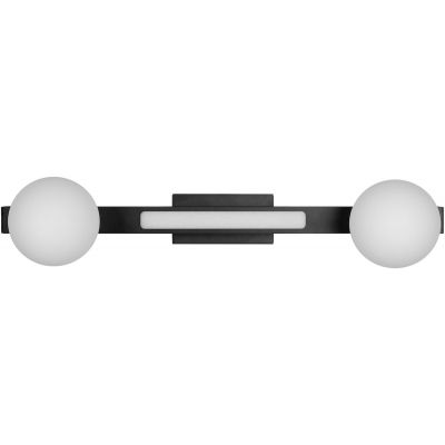 Milagro Magnet lampa podsufitowa 2x13 W czarna ML1136