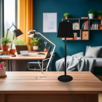 Milagro Toscana lampka nocna 1x2 W czarna ML1293