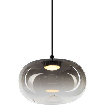 Milagro Vaso lampa wisząca 1x4 W czarna-przydymiona ML1397