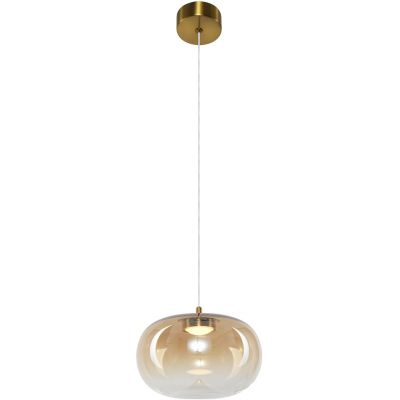 Milagro Vaso lampa wisząca 1x4 W złota-bursztynowa ML1399