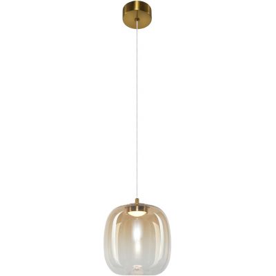 Milagro Vaso lampa wisząca 1x4 W złota-bursztynowa ML1402