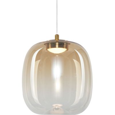 Milagro Vaso lampa wisząca 1x4 W złota-bursztynowa ML1402