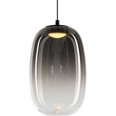 Milagro Vaso lampa wisząca 1x4 W czarna-przydymiona ML1403
