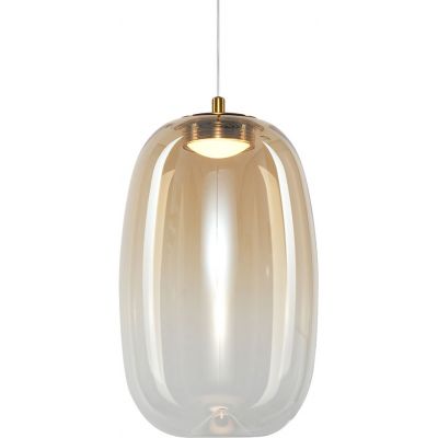 Milagro Vaso lampa wisząca 1x4 W złota-bursztynowa ML1405