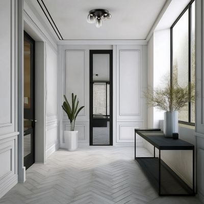 Milagro Vaso lampa podsufitowa 3x12 W czarna-przydymiona ML1412