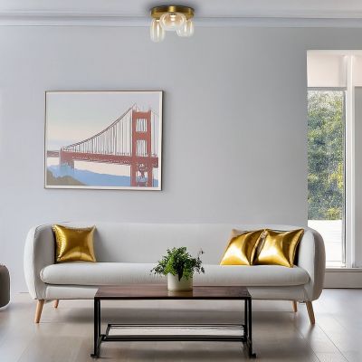 Milagro Vaso lampa podsufitowa 3x12 W złota-bursztynowa ML1414