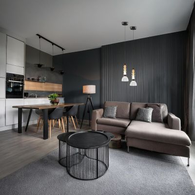 Milagro Lucco lampa wisząca 1x13 W przydymiona-bursztynowa ML1417