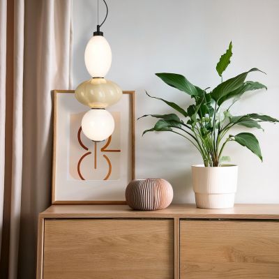 Milagro Ascoli lampa wisząca 1x18 W biała ML1420