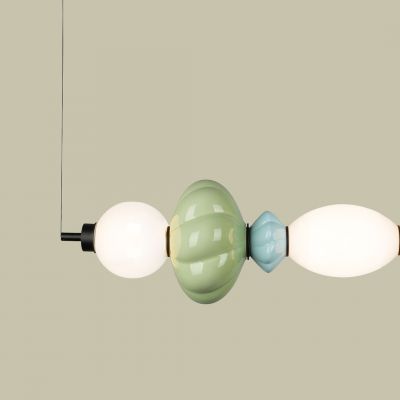 Milagro Ascoli lampa wisząca 1x18 W multikolor ML1421