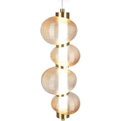 Milagro Bolla lampa wisząca 1x17 W złota ML1422