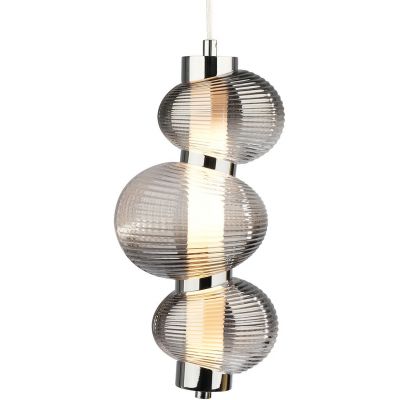 Milagro Bolla lampa wisząca 1x12 W przydymiona ML1425