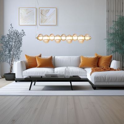 Milagro Bolla lampa wisząca 1x32 W złota ML1426