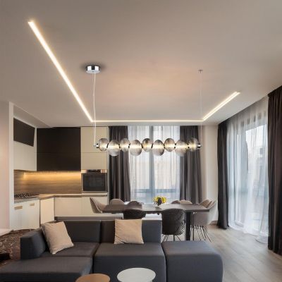 Milagro Bolla lampa wisząca 1x32 W przydymiona ML1427