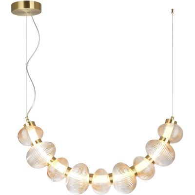 Milagro Bolla lampa wisząca 1x36 W złota ML1428