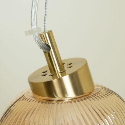 Milagro Bolla lampa wisząca 1x36 W złota ML1428