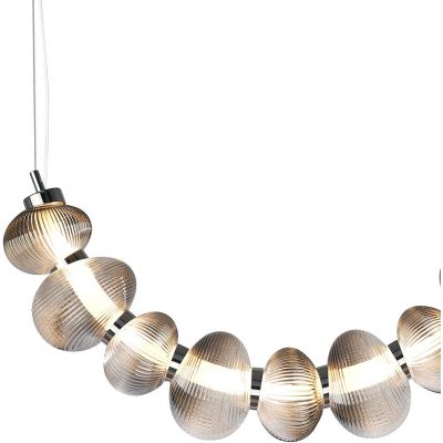 Milagro Bolla lampa wisząca 1x36 W przydymiona ML1429