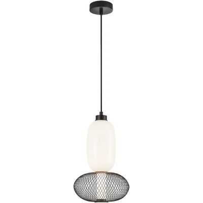 Milagro Arame lampa wisząca 1x15 W biała-czarna ML1432