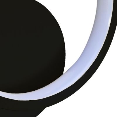 Milagro Hoop kinkiet 1x7 W czarny ML1540