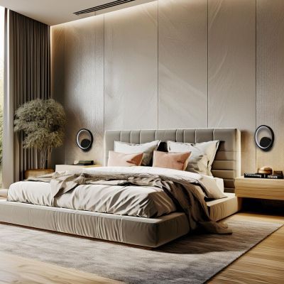 Milagro Hoop kinkiet 1x7 W czarny ML1540