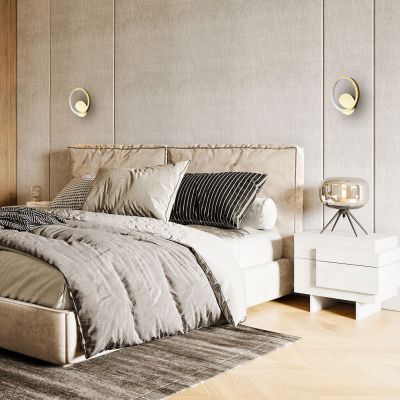 Milagro Hoop kinkiet 1x7 W złoty ML1544