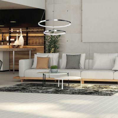 Milagro Hoop lampa wisząca 1x51 W chrom ML1550