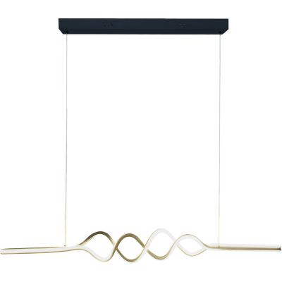 Milagro Ancoma lampa wisząca 1x36 W czarna ML1575