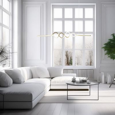 Milagro Ancoma lampa wisząca 1x36 W czarna ML1575