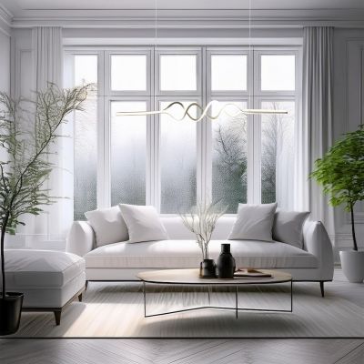 Milagro Ancoma lampa wisząca 1x36 W czarna ML1575