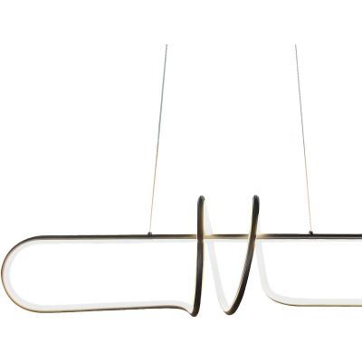 Milagro Vertigo lampa wisząca 1x54 W czarna ML1576