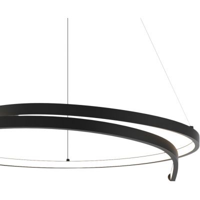 Milagro Lorenzo lampa wisząca 1x35 W czarna ML1583