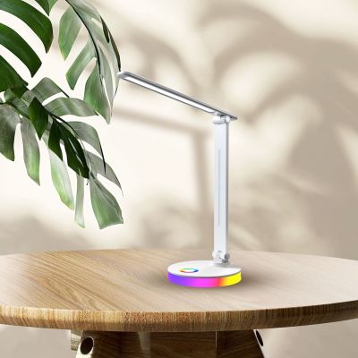 Milagro Bruno lampa biurkowa 1x5 W biała ML1629