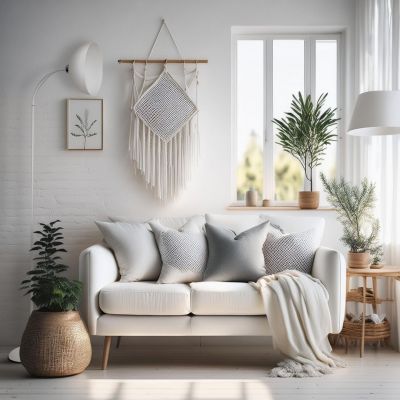 Milagro Zack lampa stojąca 1x60 W biała ML1633