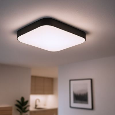 Milagro Nemo lampa podsufitowa 1x11 W czarna ML1835