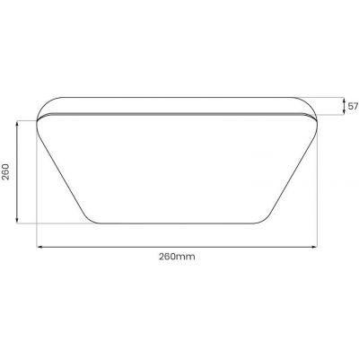 Milagro Nemo lampa podsufitowa 1x11 W czarna ML1835