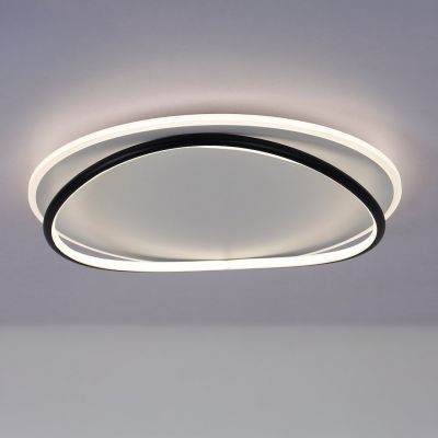 Milagro Halo lampa podsufitowa 1x38 W biała/czarna ML1844