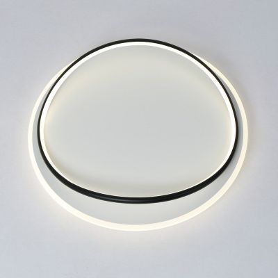 Milagro Halo lampa podsufitowa 1x38 W biała/czarna ML1844